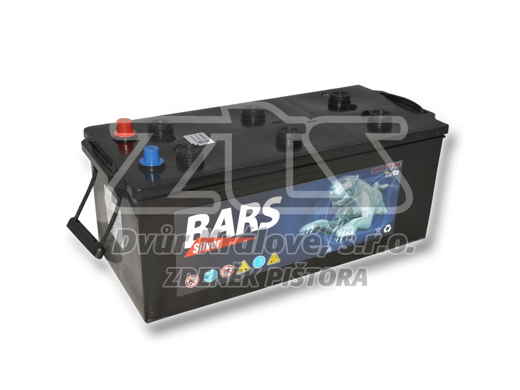 Autobaterie BARS 180Ah, 12V, 1000A (513x223x223mm) - Obrázek 2